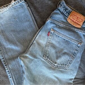 Levi's Sky Blue Denim Pants